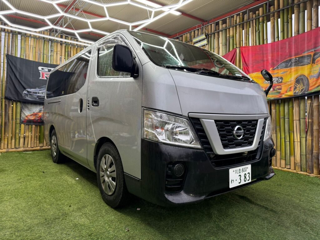 large campervan side view